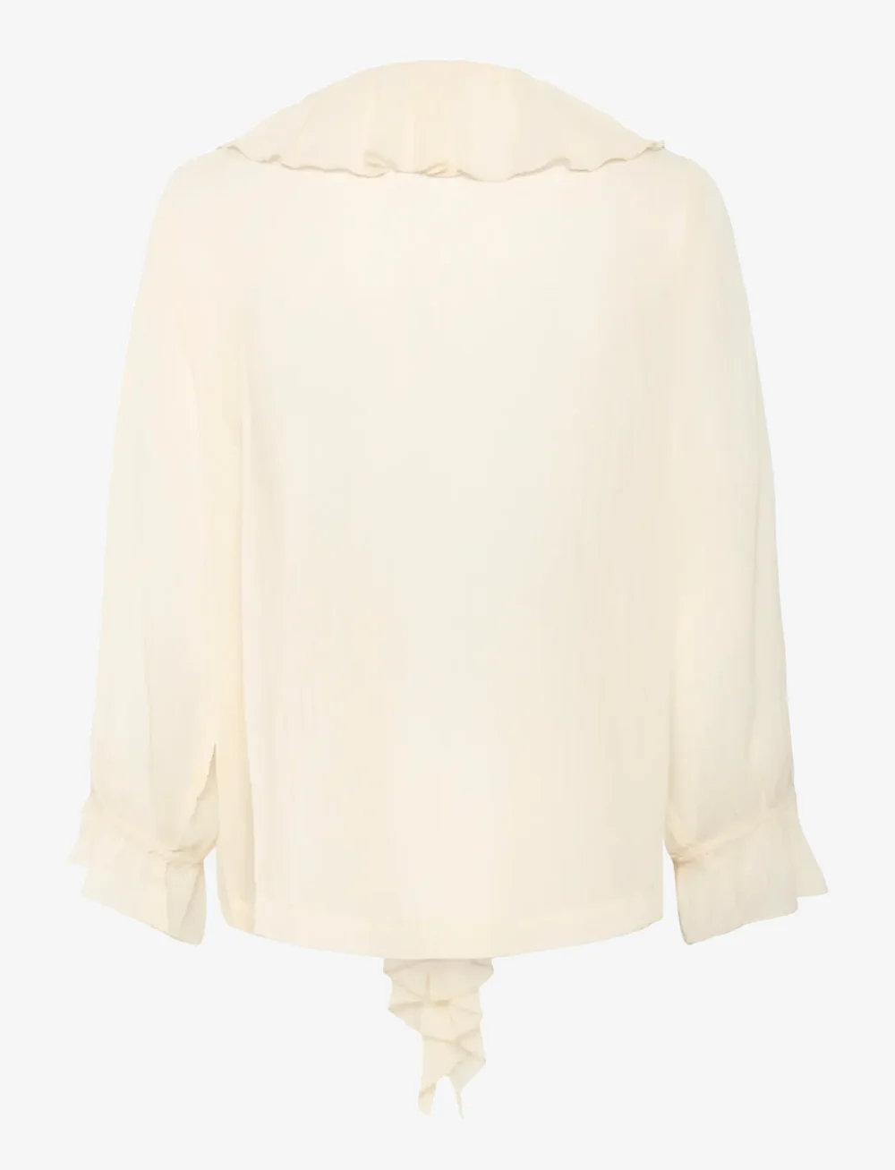Saint Tropez - NanetteSZ Blouse - långärmade blusar - seedpearl - 2