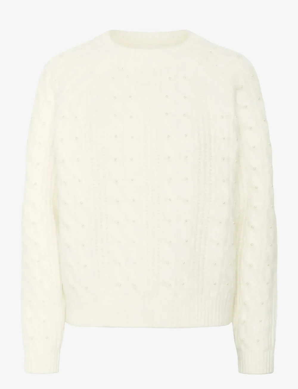 Saint Tropez - NylaSZ Pullover - stickade tröjor - ice - 0