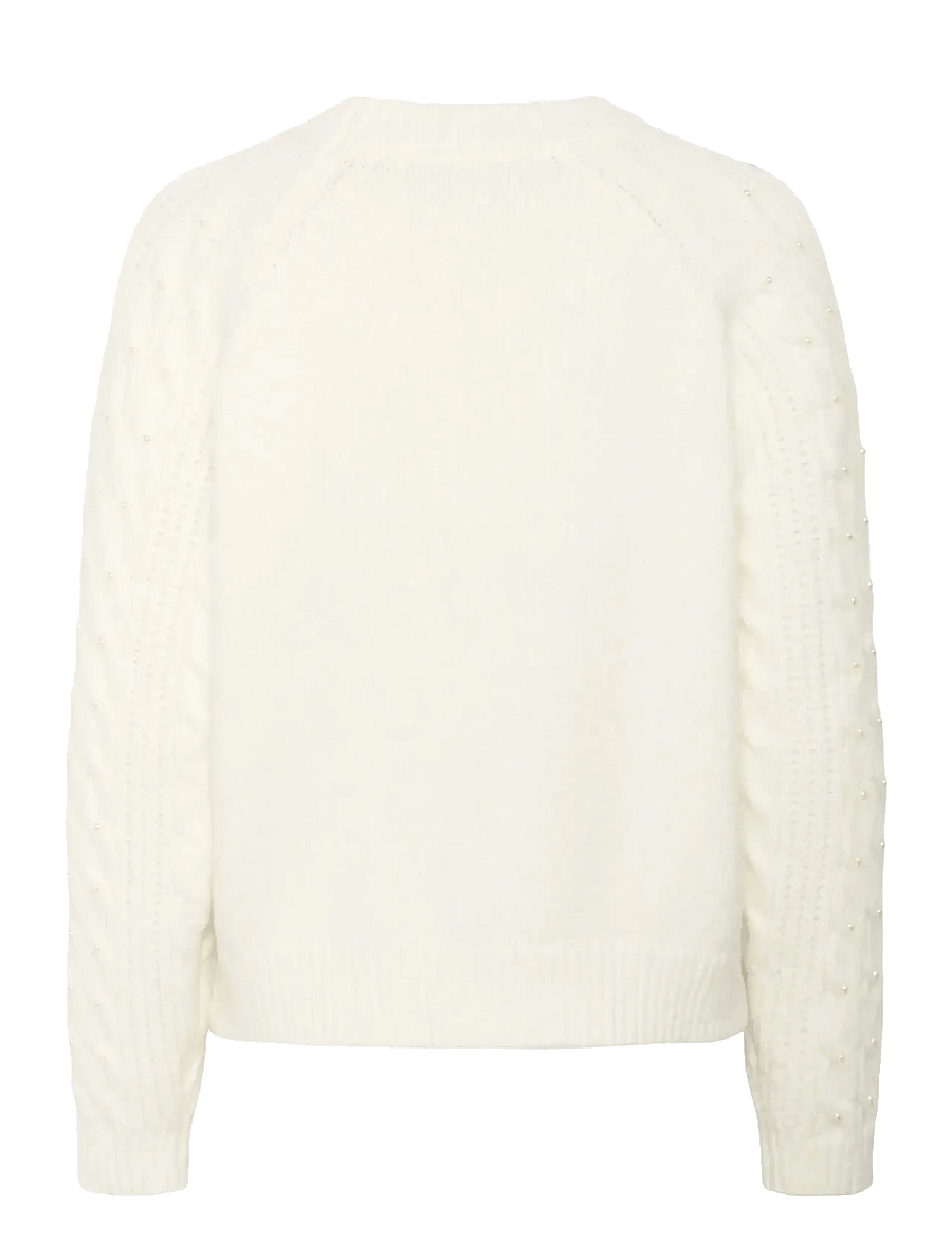 Saint Tropez - NylaSZ Pullover - stickade tröjor - ice - 1