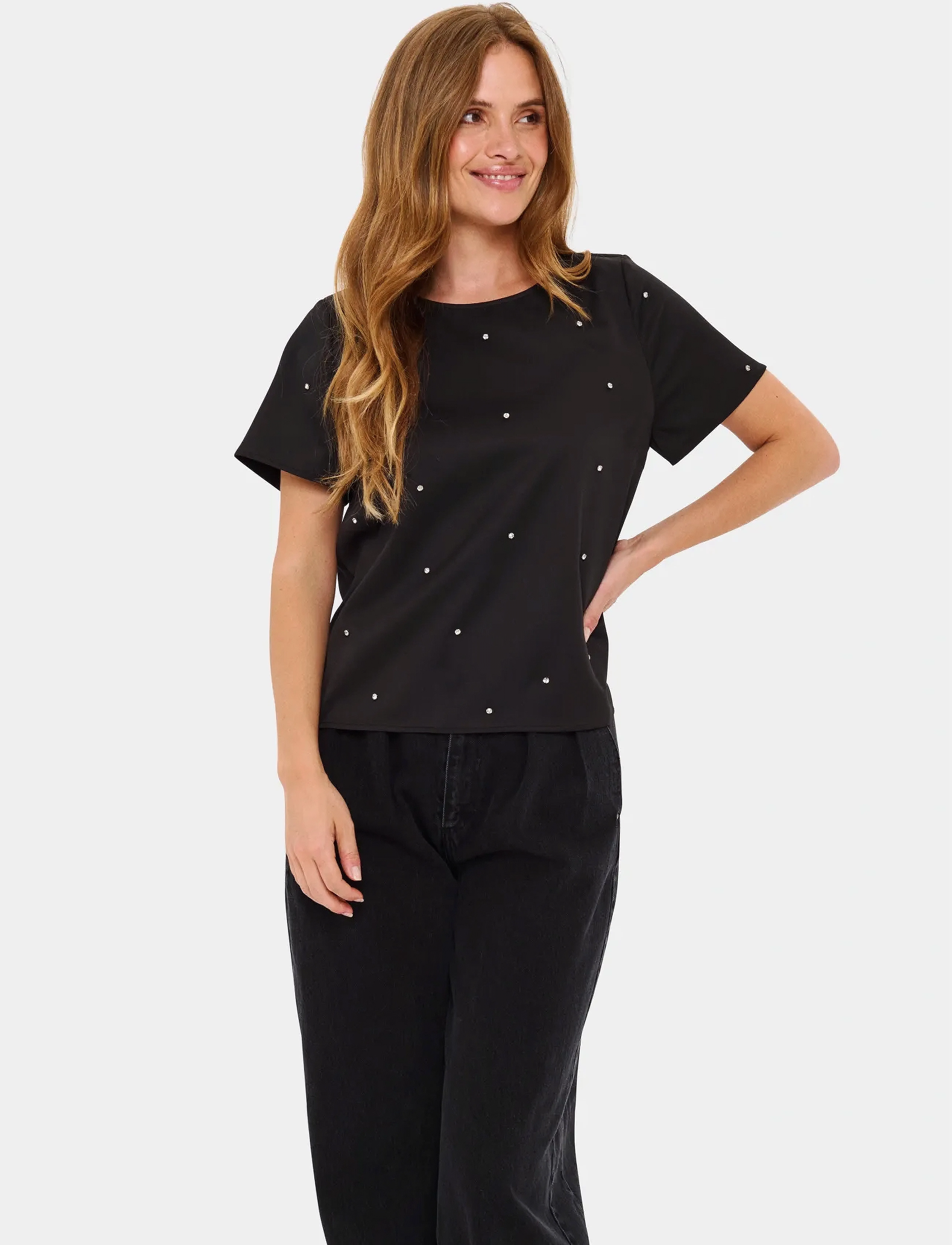 Saint Tropez NikitaSZ Blouse - Blusen - BLACK / black