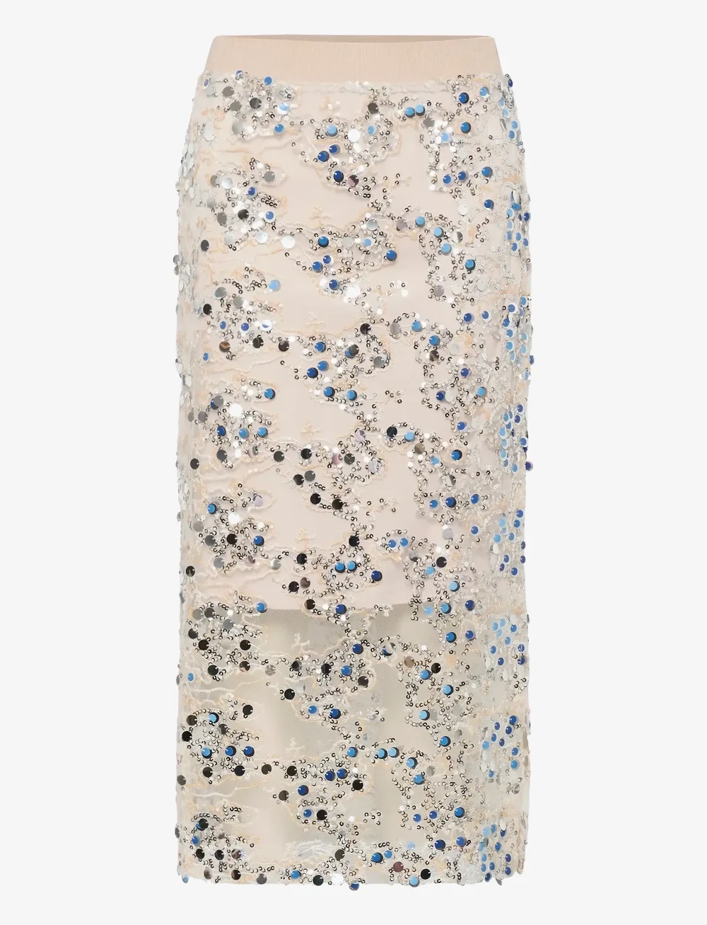 Saint Tropez - NeldaSZ Skirt - pailletten-röcke - marzipan - 1