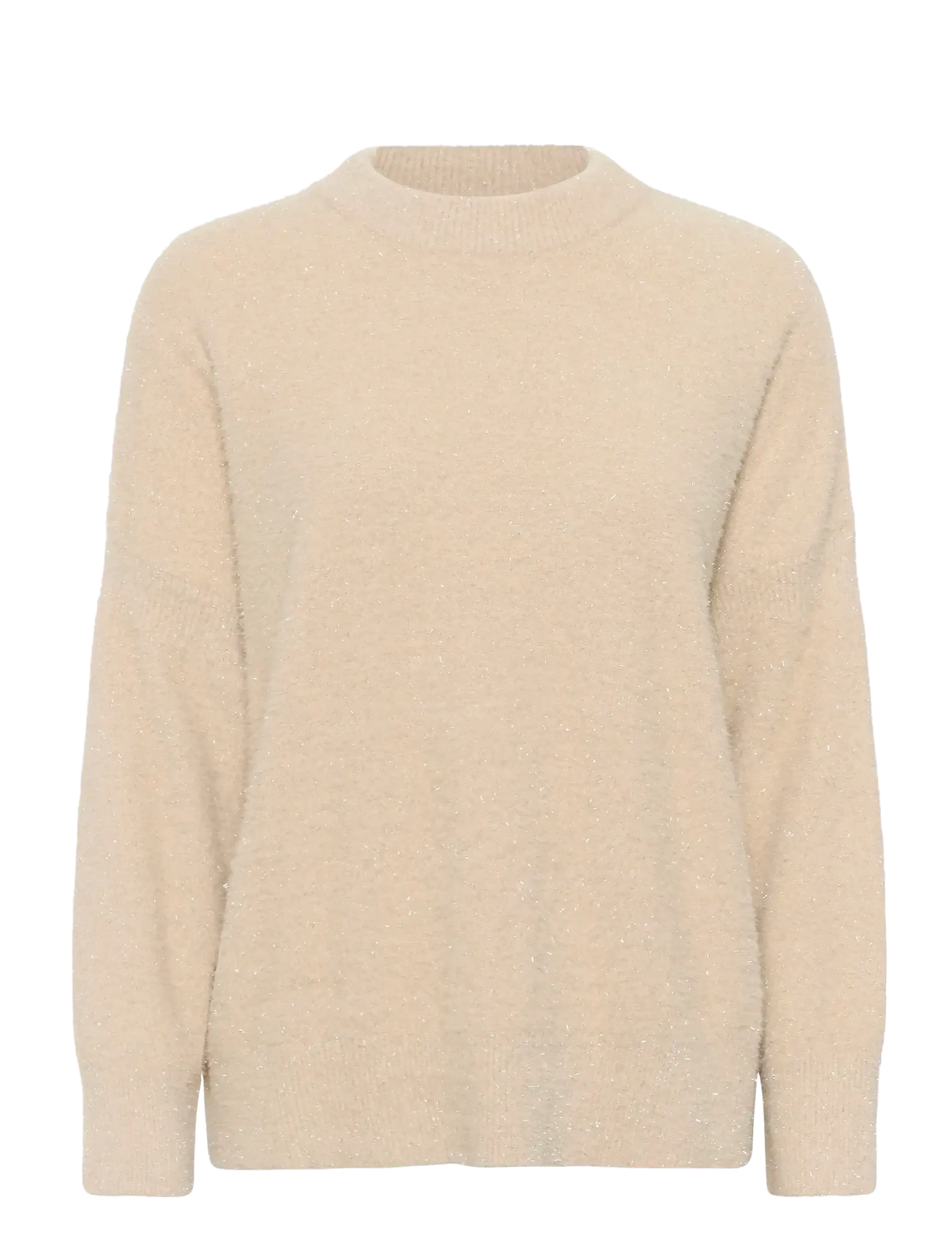 Saint Tropez NushaSZ Pullover - Transitional Layering - BLEACHED SAND / beige