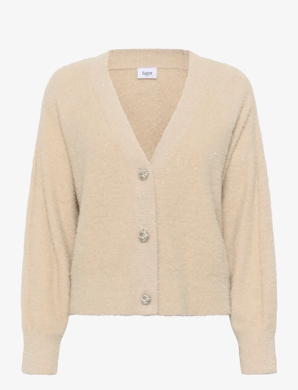 Saint Tropez - NushaSZ Cardigan - neuletakit - bleached sand - 0