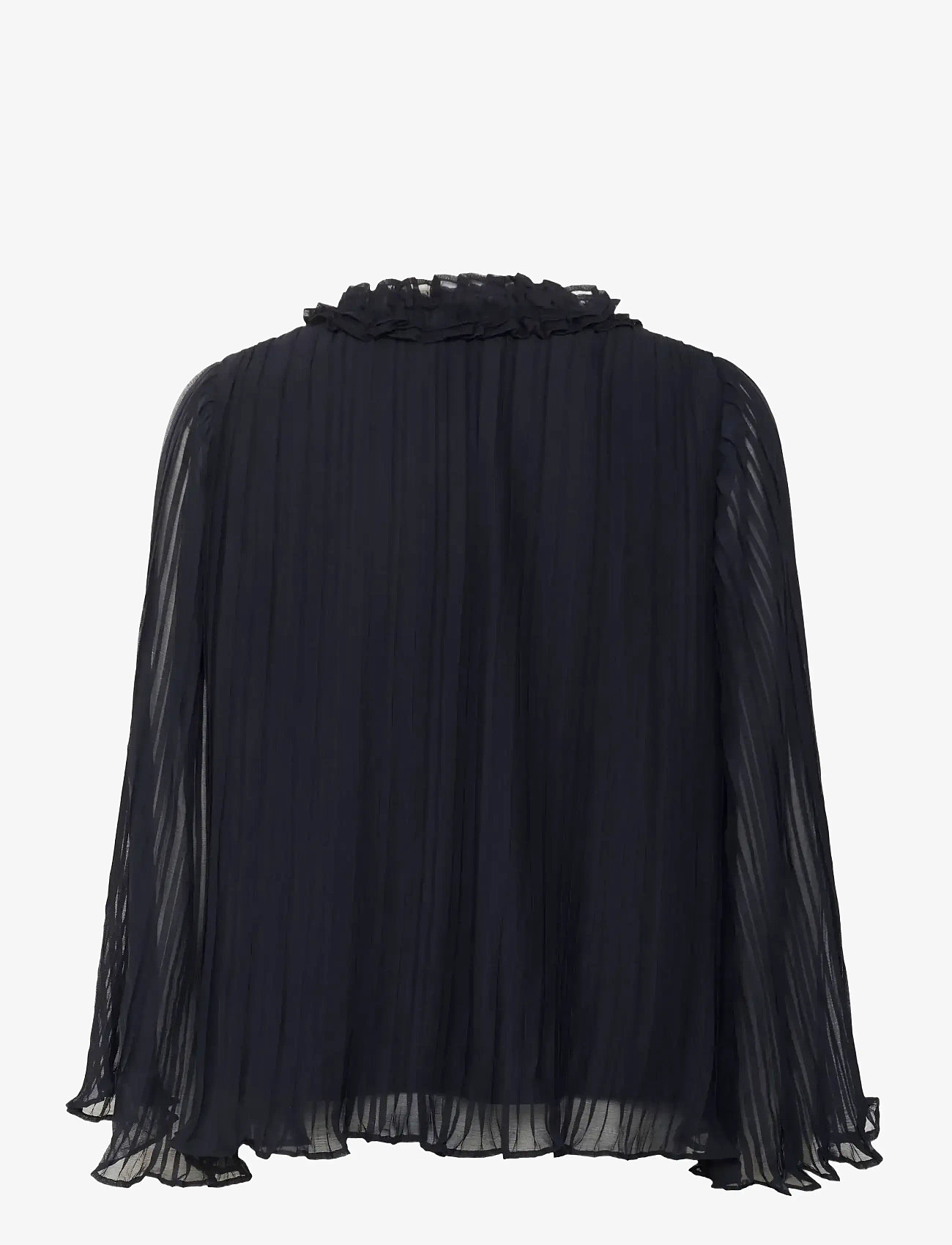 Saint Tropez - NuriSZ Blouse - langærmede bluser - black - 1