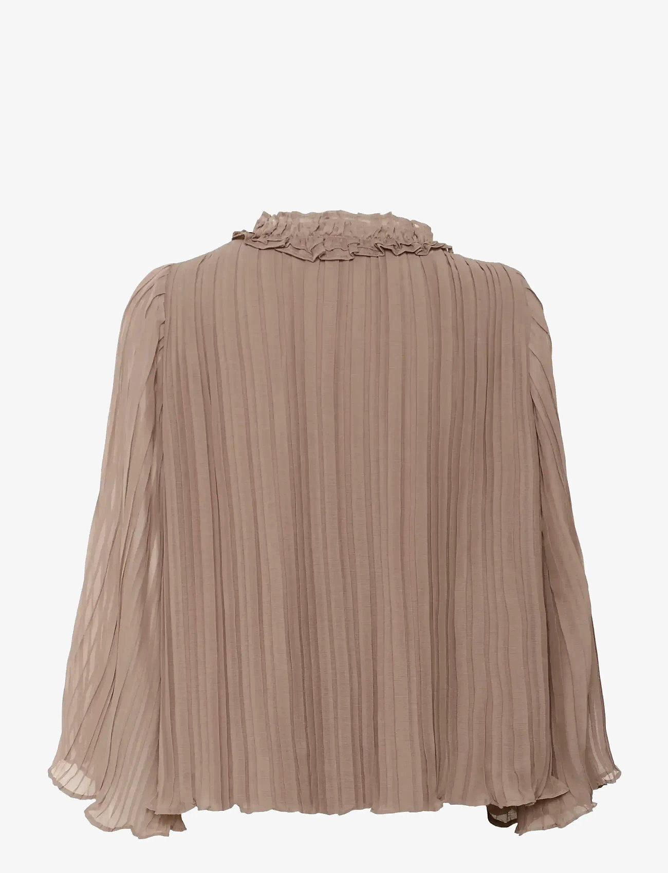 Saint Tropez - NuriSZ Blouse - langärmlige blusen - pine bark - 1