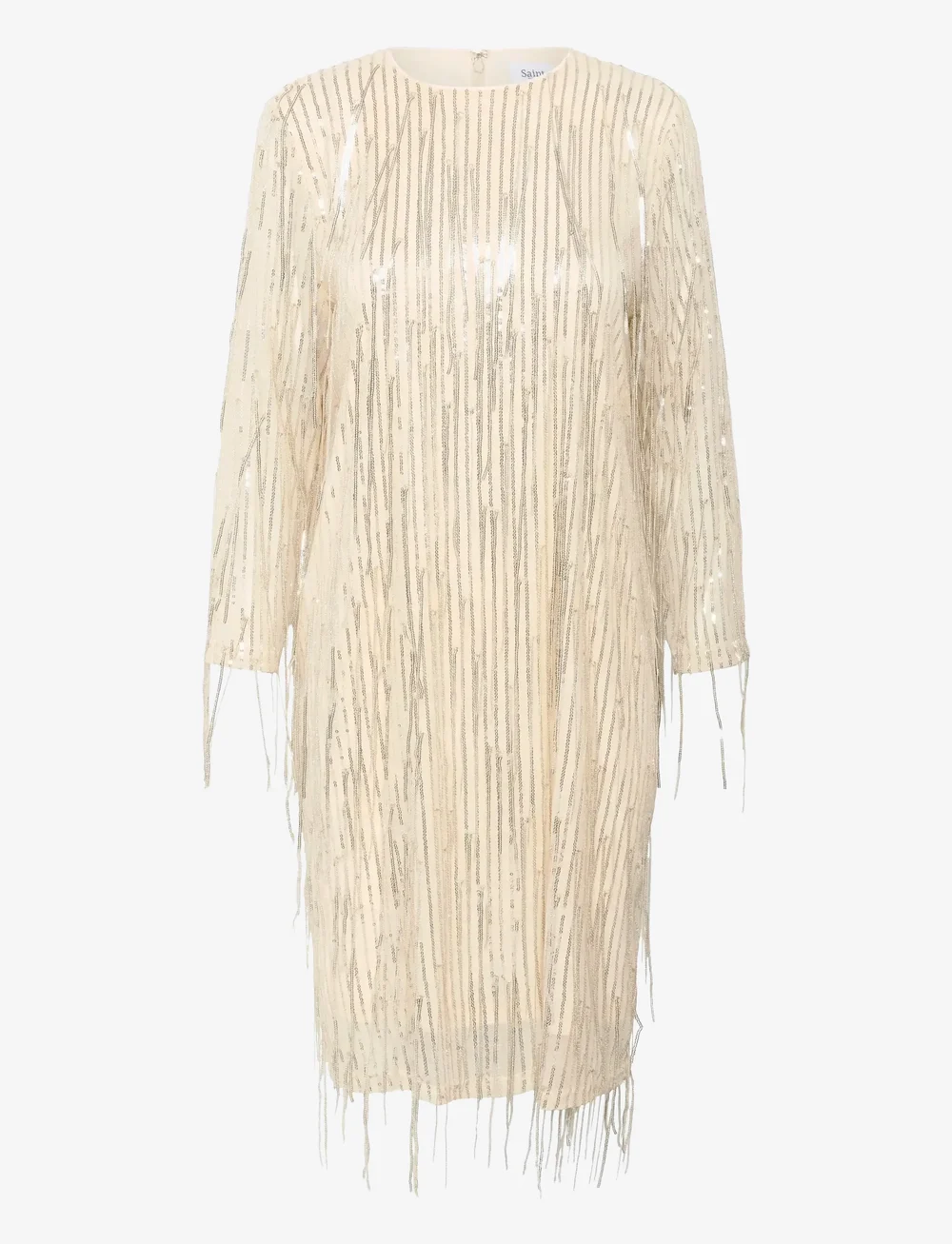 Saint Tropez - NellisSZ Dress - paljettklänningar - bleached sand - 1