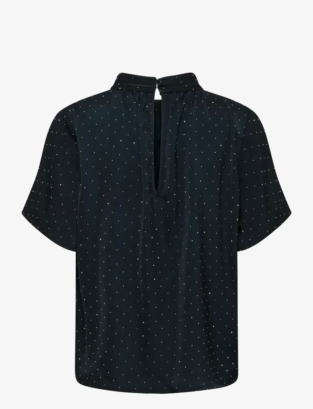 Saint Tropez - NaileenSZ Top - kurzämlige blusen - black - 1