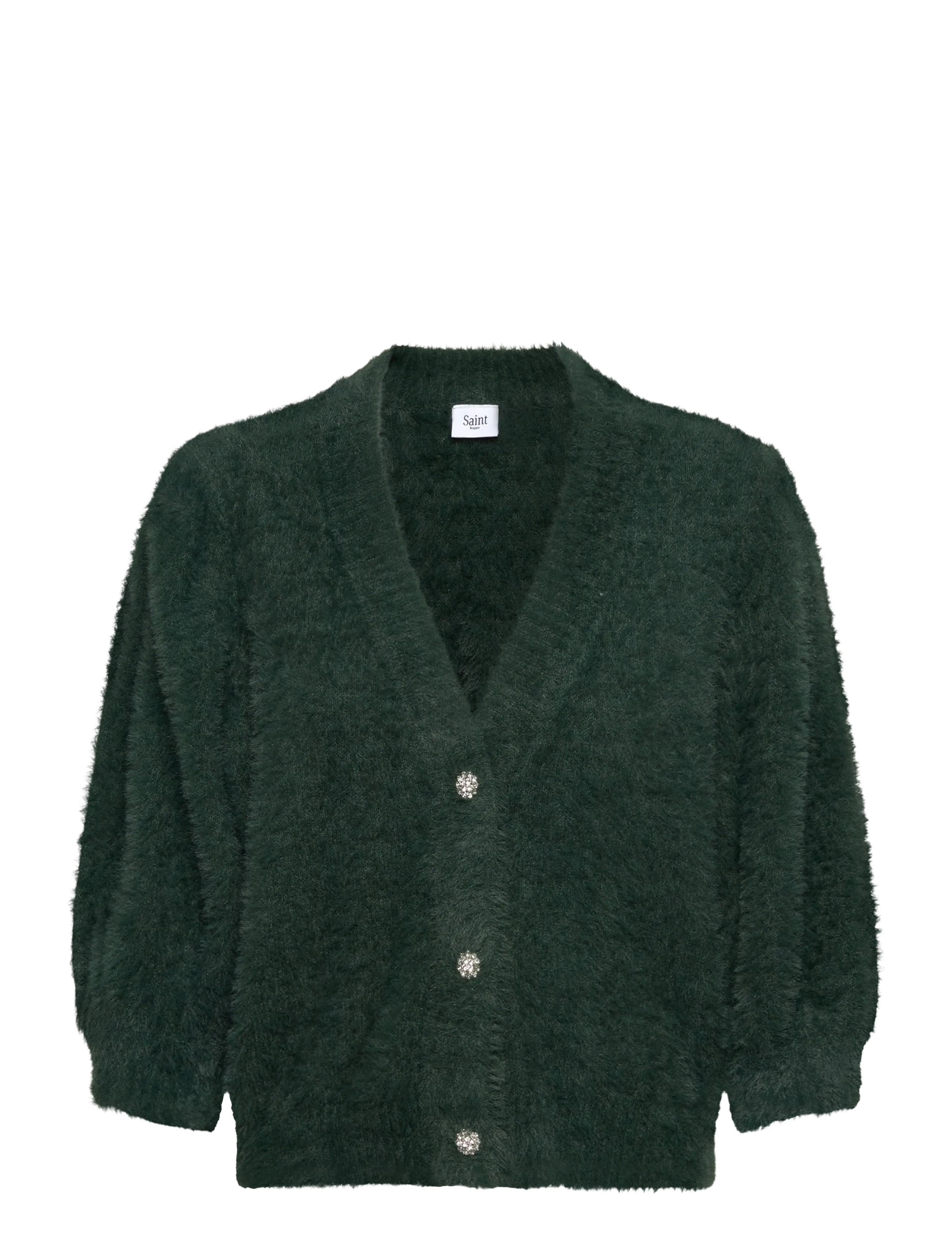 Saint Tropez BanniSZ SS Cardigan - Saint Tropez - JUNE BUG / black