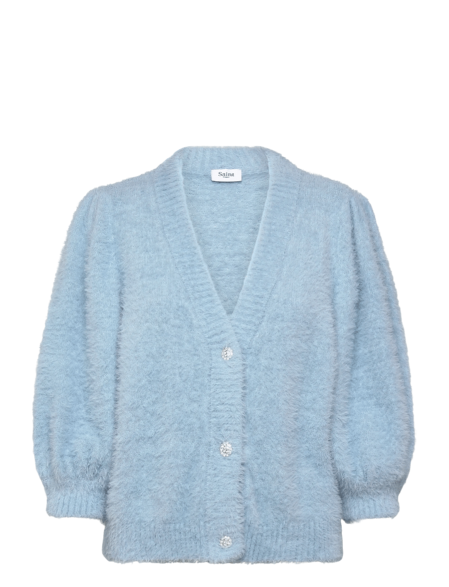 Saint Tropez - BanniSZ SS Cardigan - strickjacken - starlight blue - 0