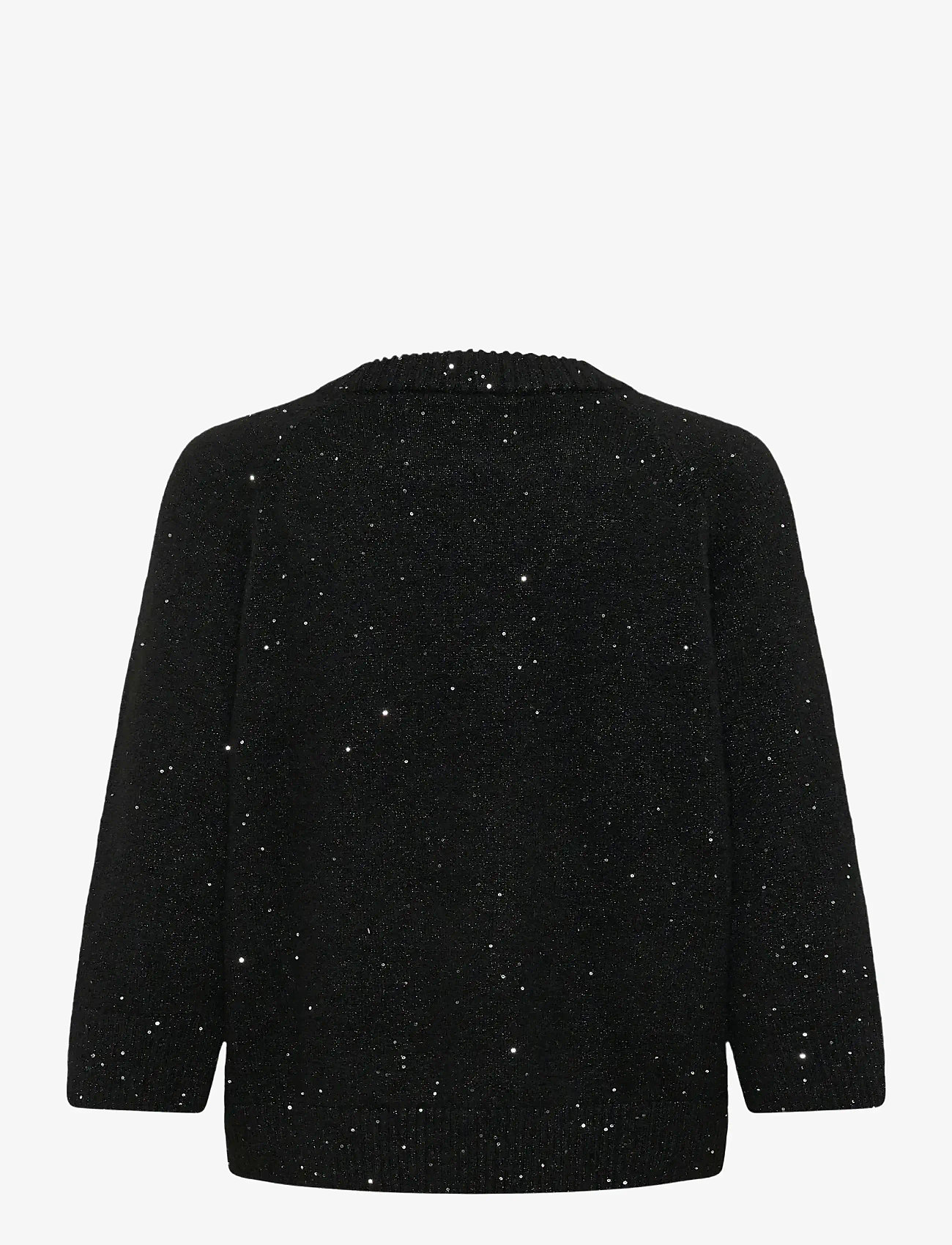 Saint Tropez - NovaSZ Pullover - stickade tröjor - black - 1