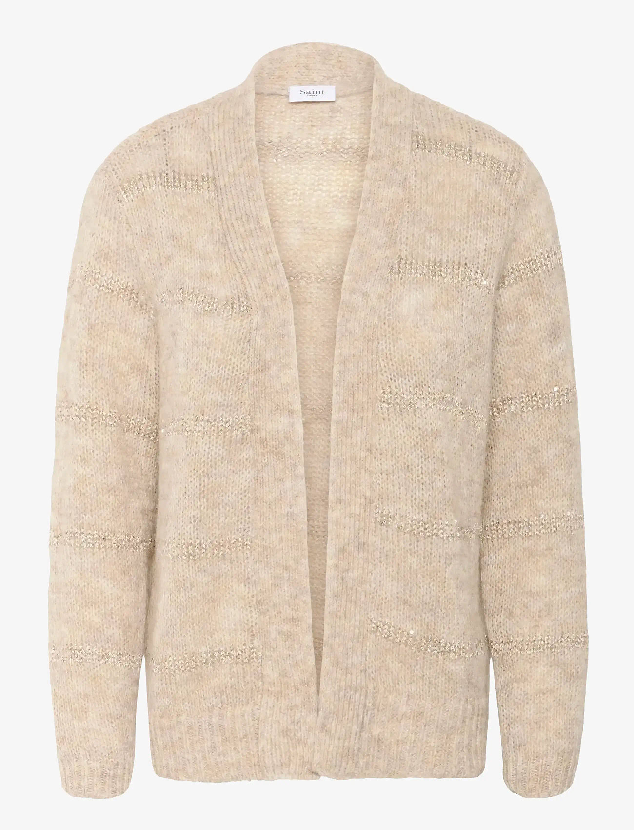 Saint Tropez - NoraliSZ Open Cardigan - seedpearl melange - 0