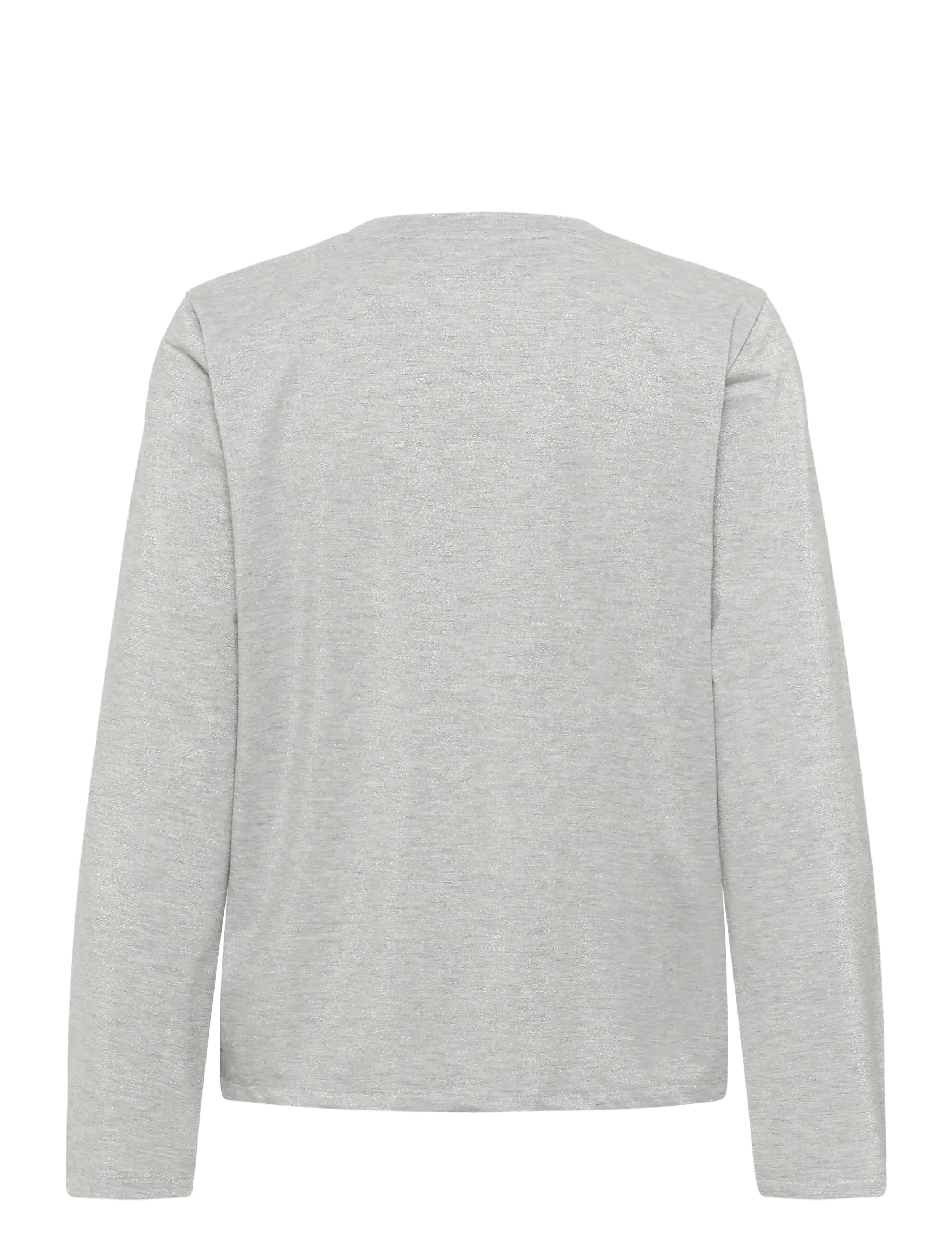 Saint Tropez - HagaSZ LS Blouse - pearl grey mel - 1