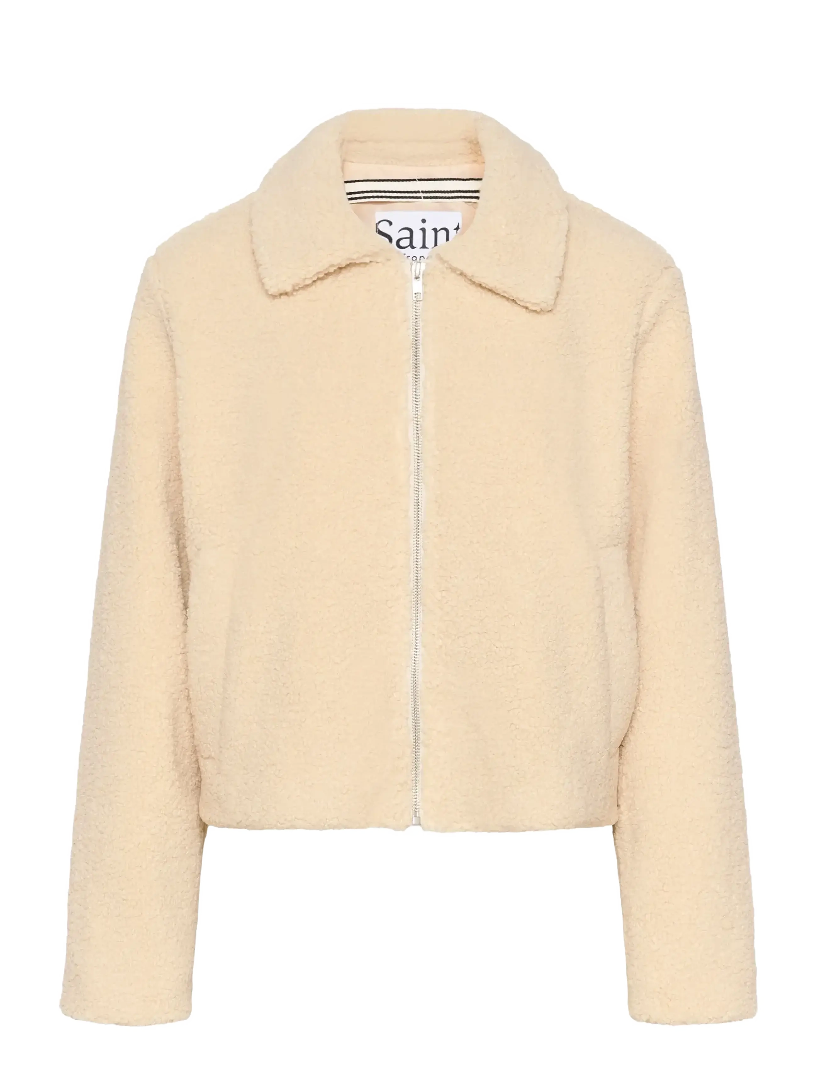 SAINT TROPEZ Oreensz Jacke Cream - M - Damen