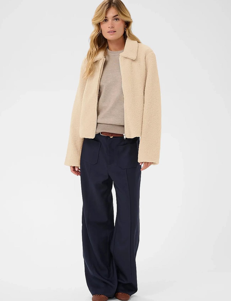 Saint Tropez - OreenSZ Jacket - tunna jackor - seedpearl - 3