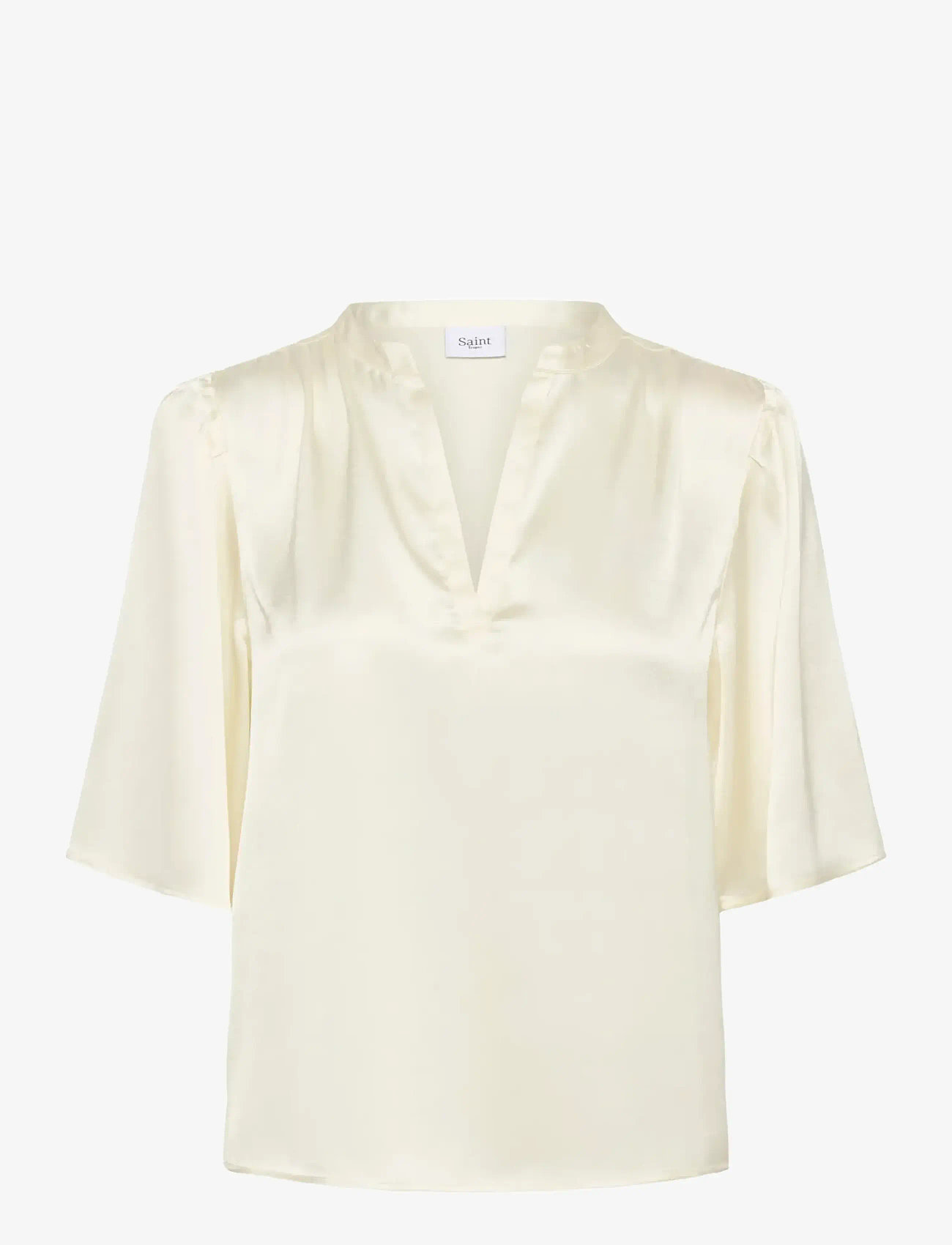 Saint Tropez - SafinaSZ Blouse - kortærmede bluser - turtledove - 1