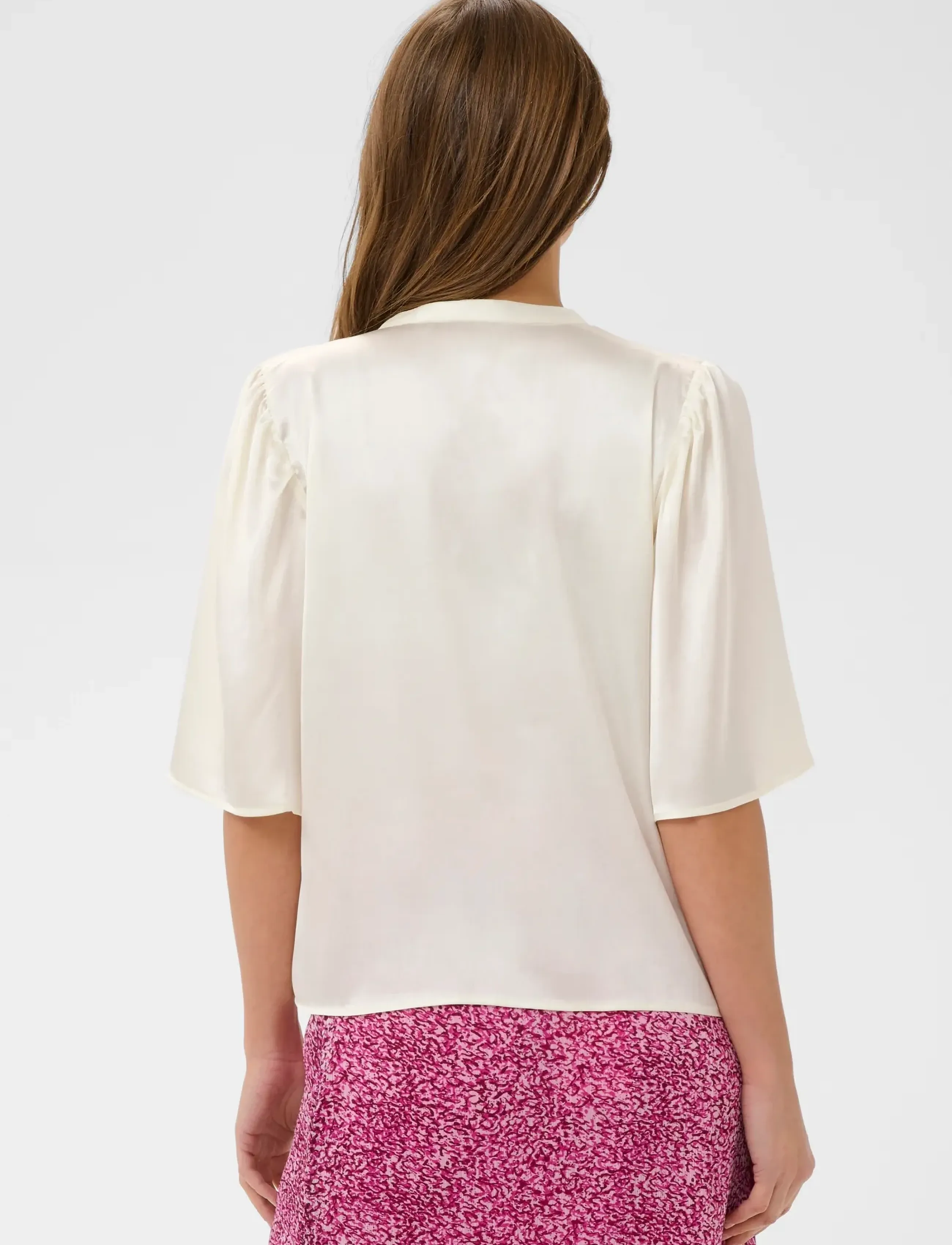 Saint Tropez - SafinaSZ Blouse - blouses à manches courtes - turtledove - 4