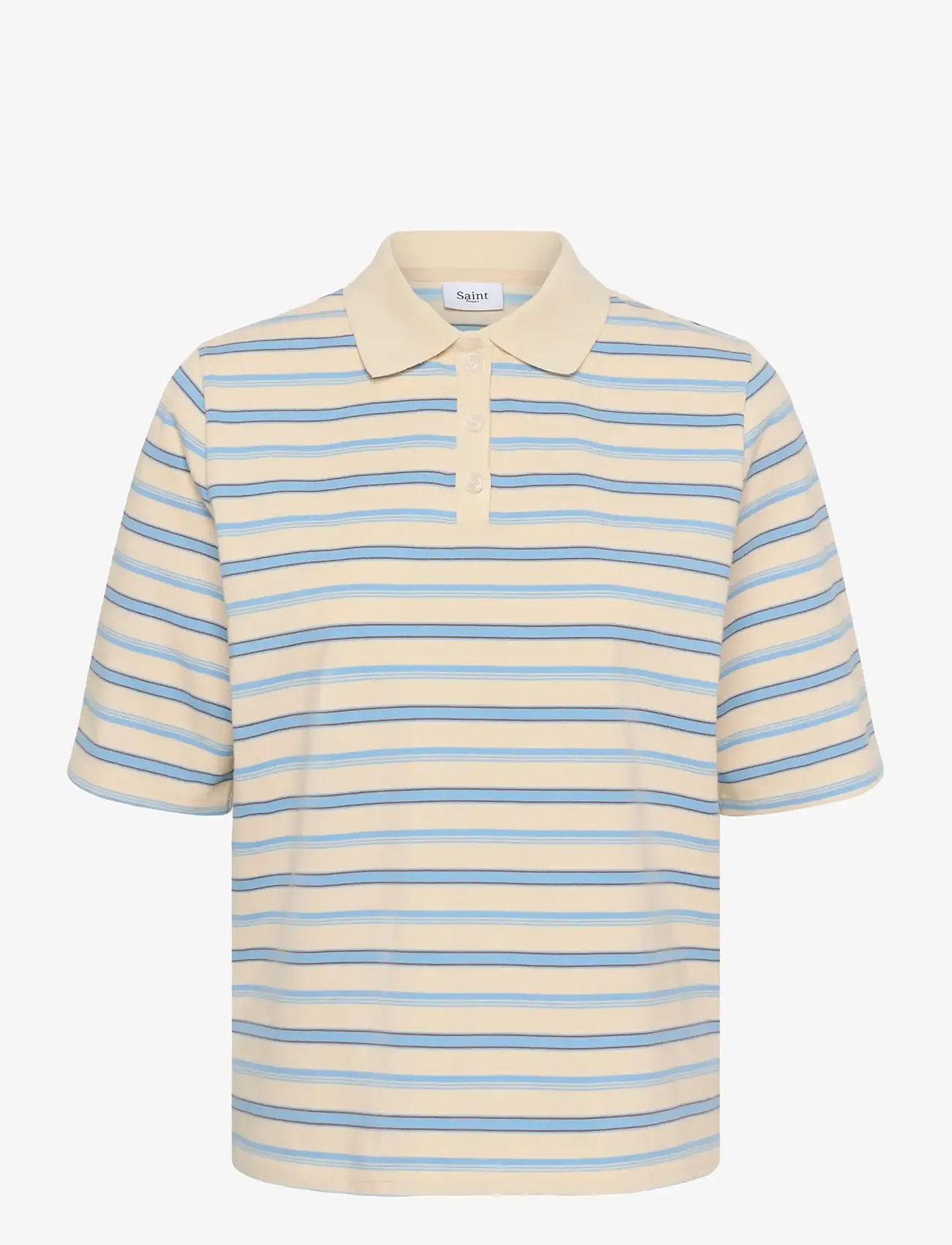 Saint Tropez - JoanaSZ T-Shirt - polo shirts - ice - 1
