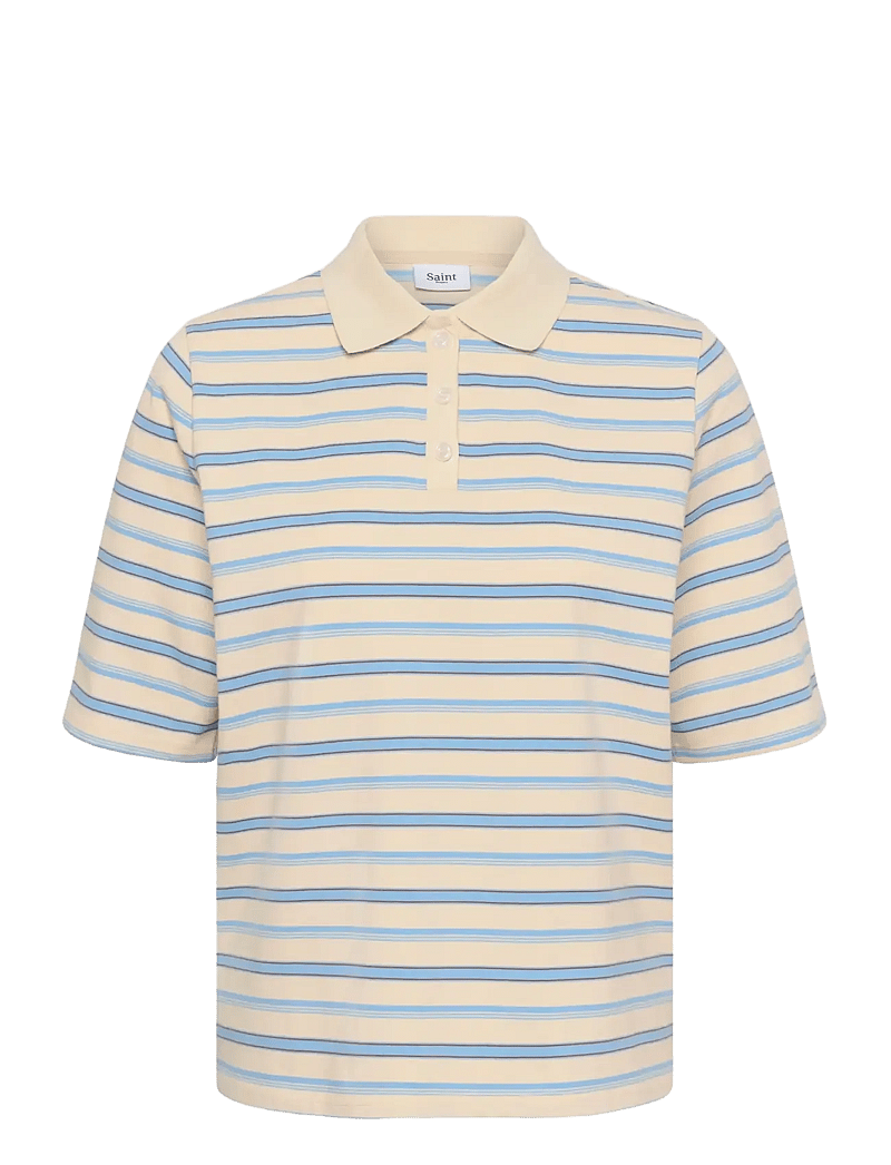Saint Tropez - JoanaSZ T-Shirt - polo shirts - ice - 1