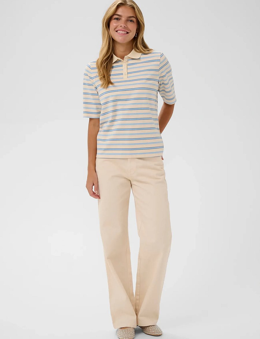Saint Tropez - JoanaSZ T-Shirt - polos - ice - 3