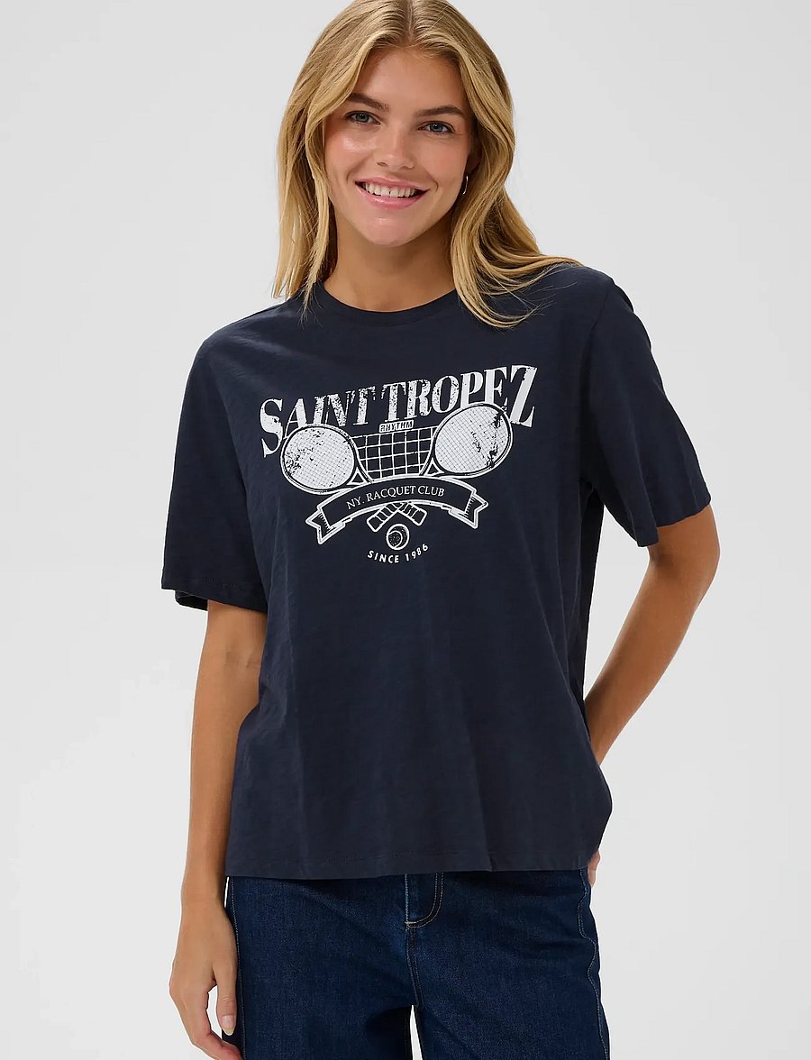 Saint Tropez - JesicaSZ T-Shirt - t-shirts - baritone blue - 0
