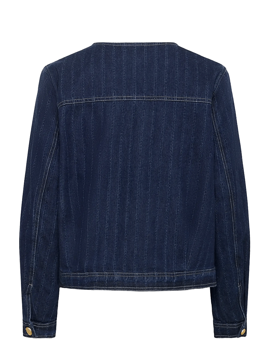 Saint Tropez - OshanaSZ Jacket - frühlingsjacken - medium blue denim - 2