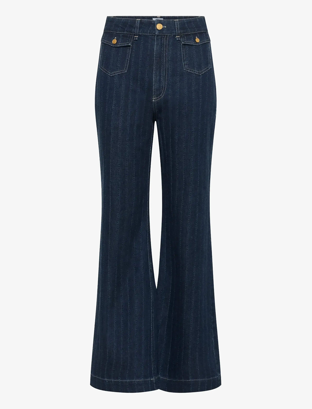 Saint Tropez - OshanaSZ Jeans - flared jeans - medium blue denim - 1