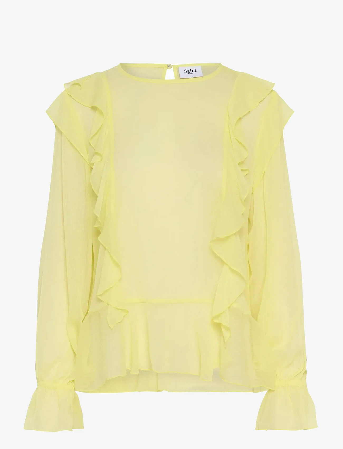 Saint Tropez - LabelleSZ Blouse - langærmede bluser - elfin yellow - 1