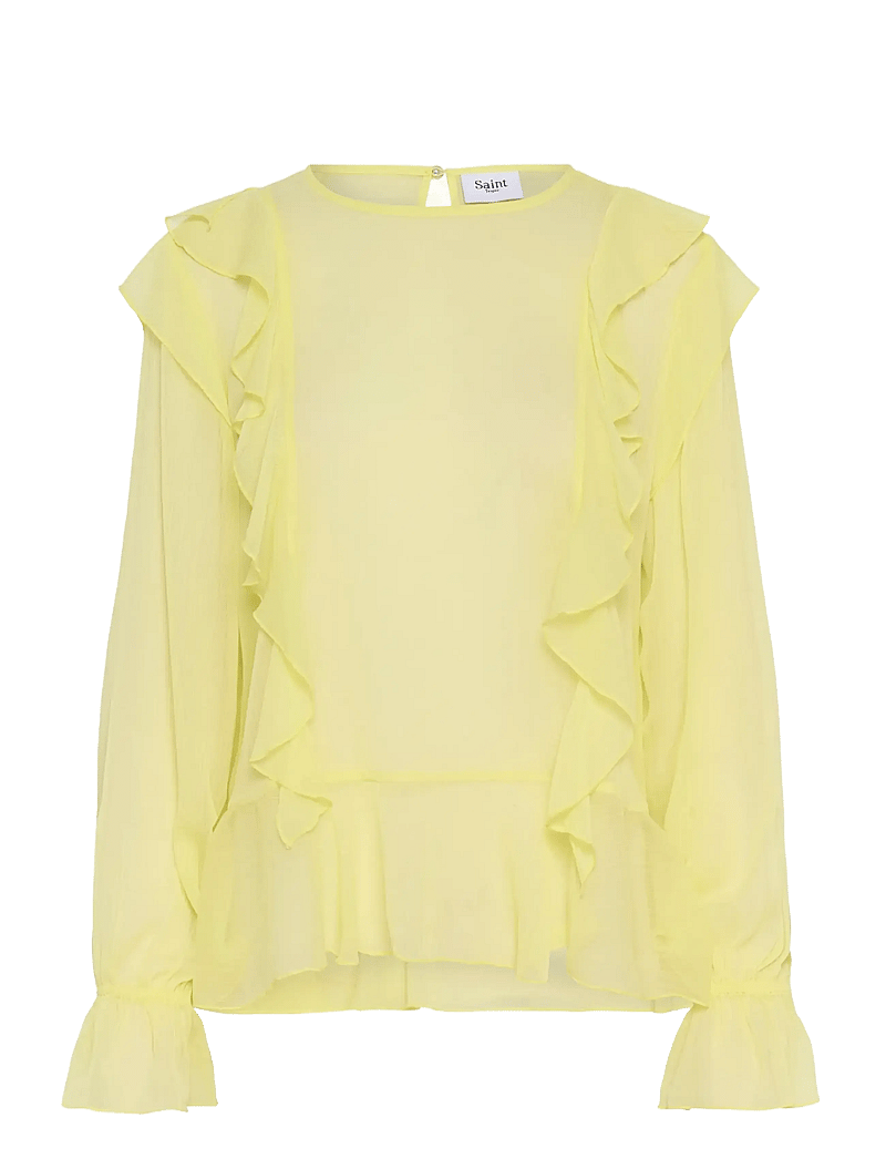 Saint Tropez - LabelleSZ Blouse - langærmede bluser - elfin yellow - 1