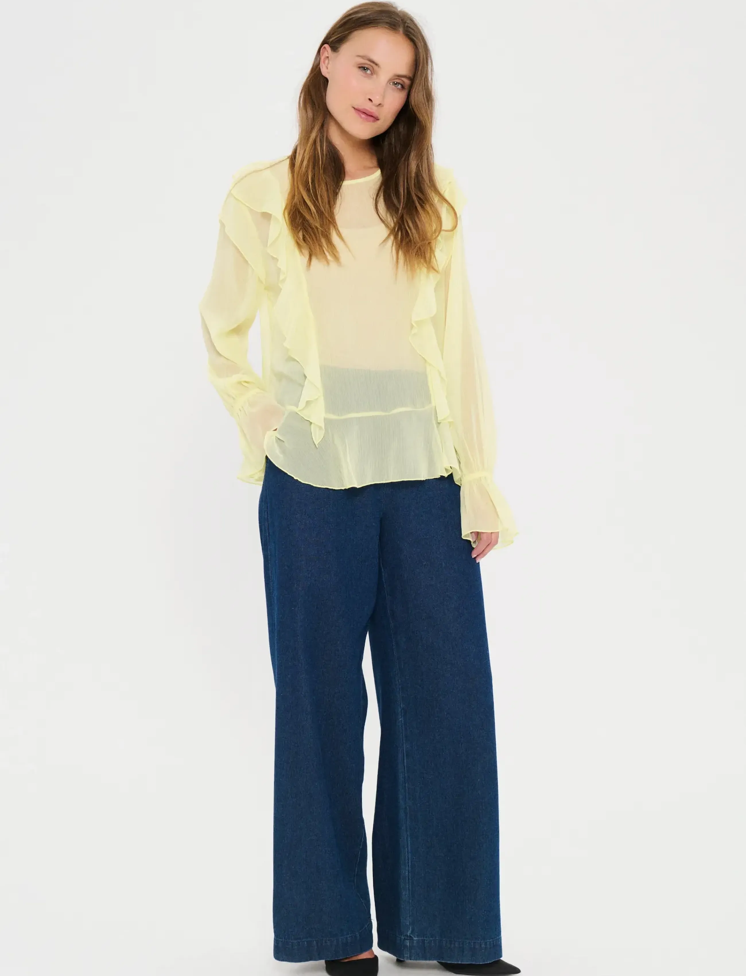 Saint Tropez - LabelleSZ Blouse - langærmede bluser - elfin yellow - 3