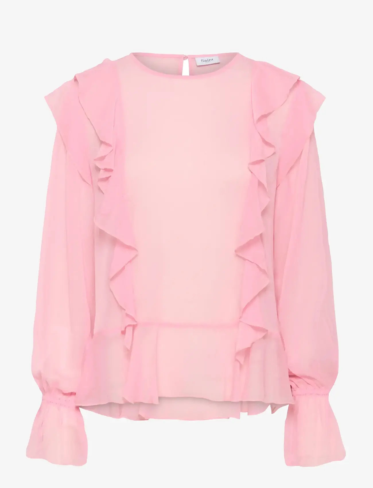 Saint Tropez - LabelleSZ Blouse - langärmlige blusen - pink nectar - 1