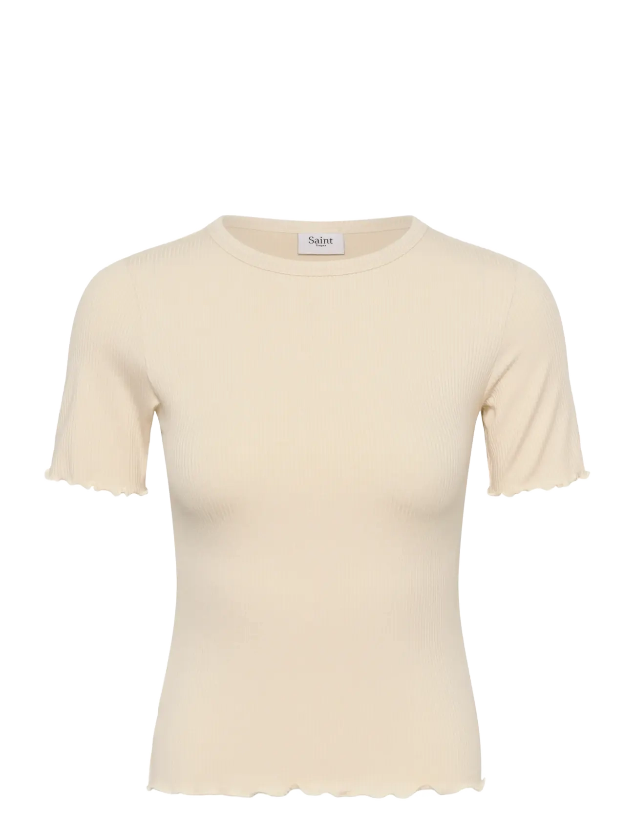 Saint Tropez - OlaliaSZ SS T-Shirt - t-shirts - birch - 1