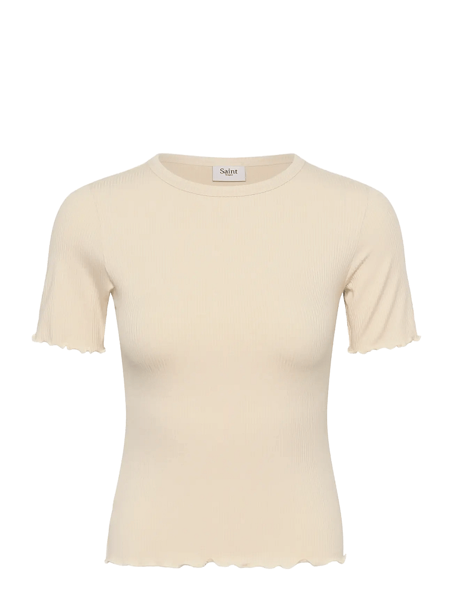 Saint Tropez - OlaliaSZ SS T-Shirt - t-shirts - birch - 1