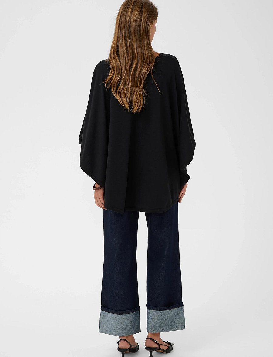 Saint Tropez - BilliSZ Poncho - pontšod ja keebid - black - 2