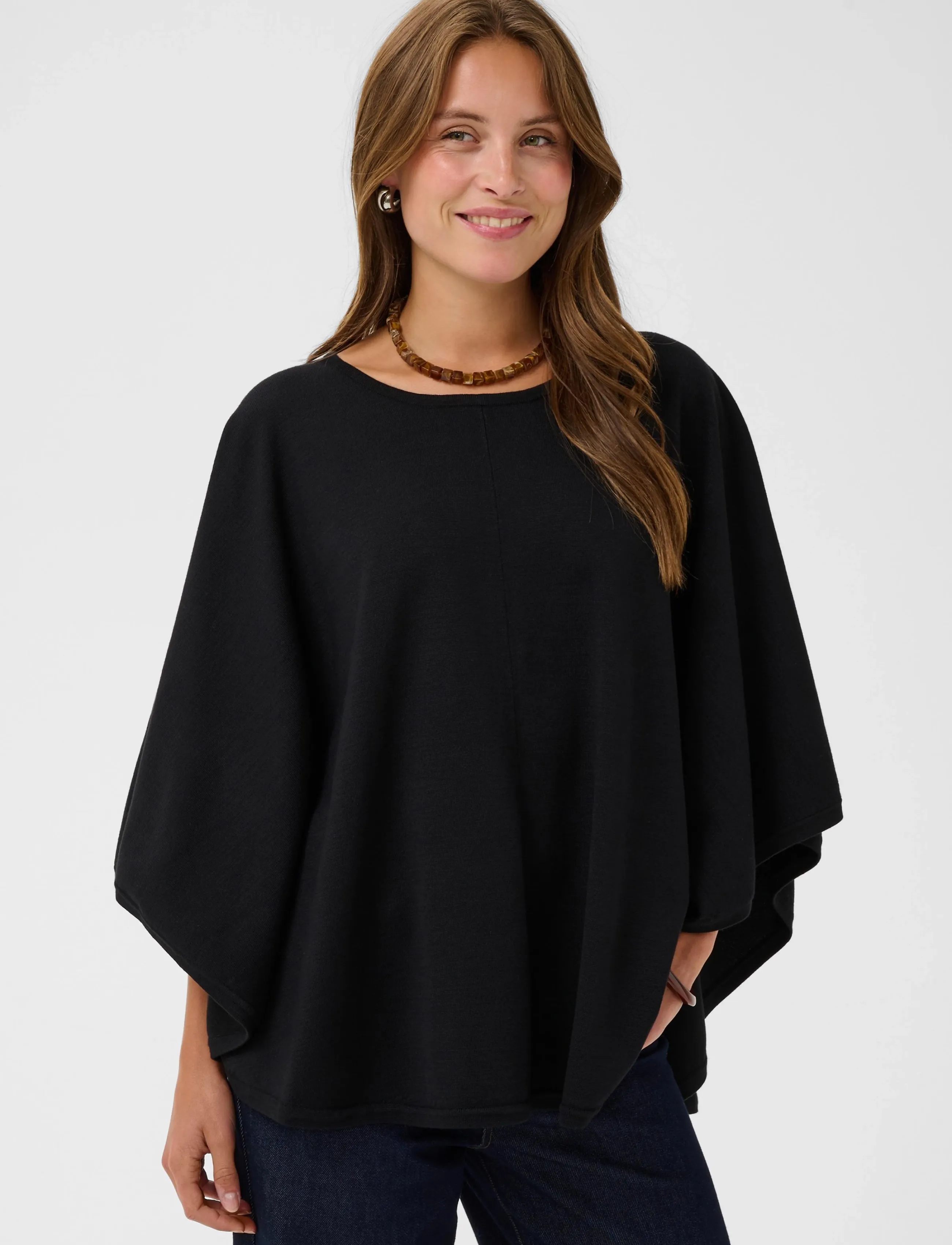 Saint Tropez - BilliSZ Poncho - pontšod ja keebid - black - 3