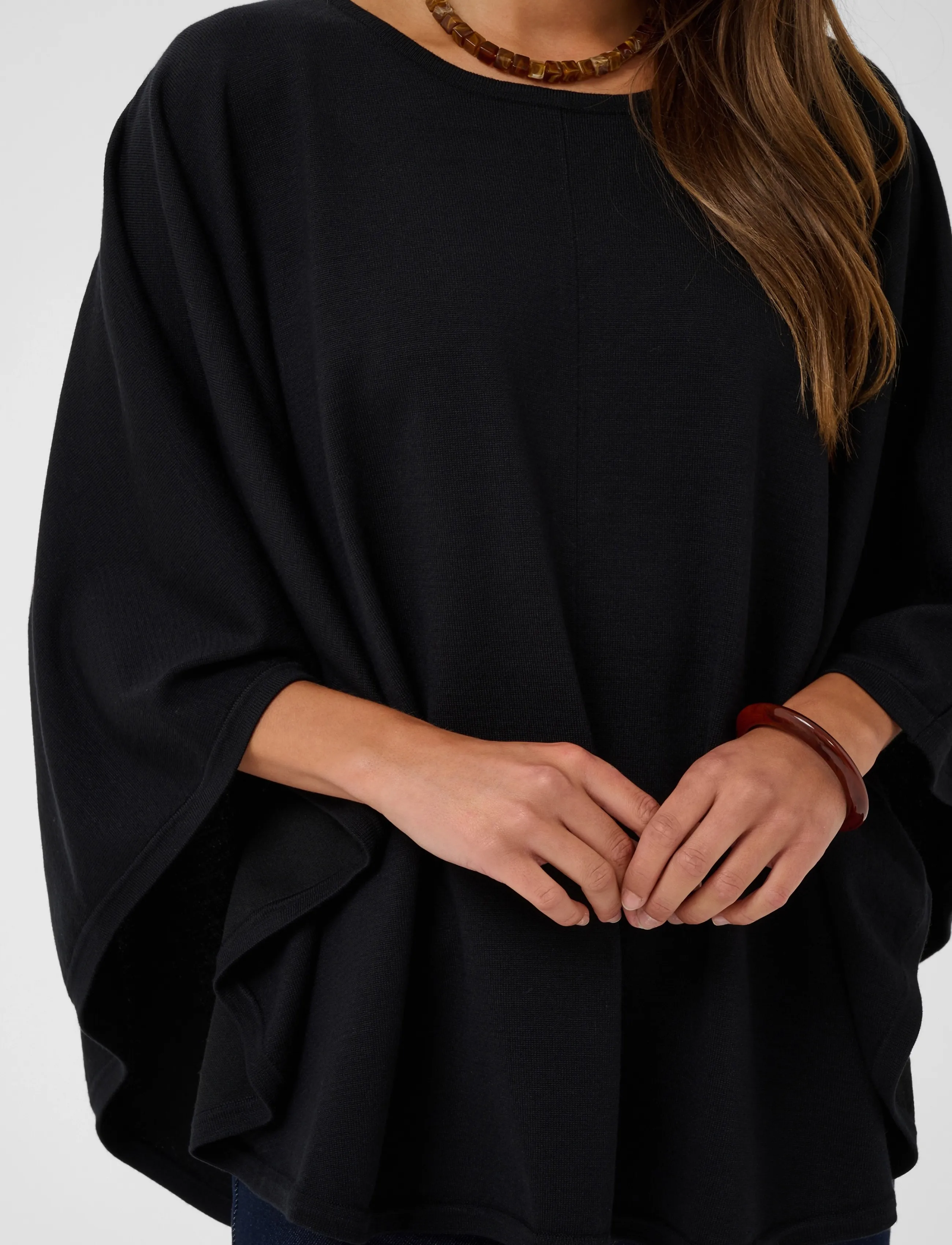 Saint Tropez - BilliSZ Poncho - pontšod ja keebid - black - 4