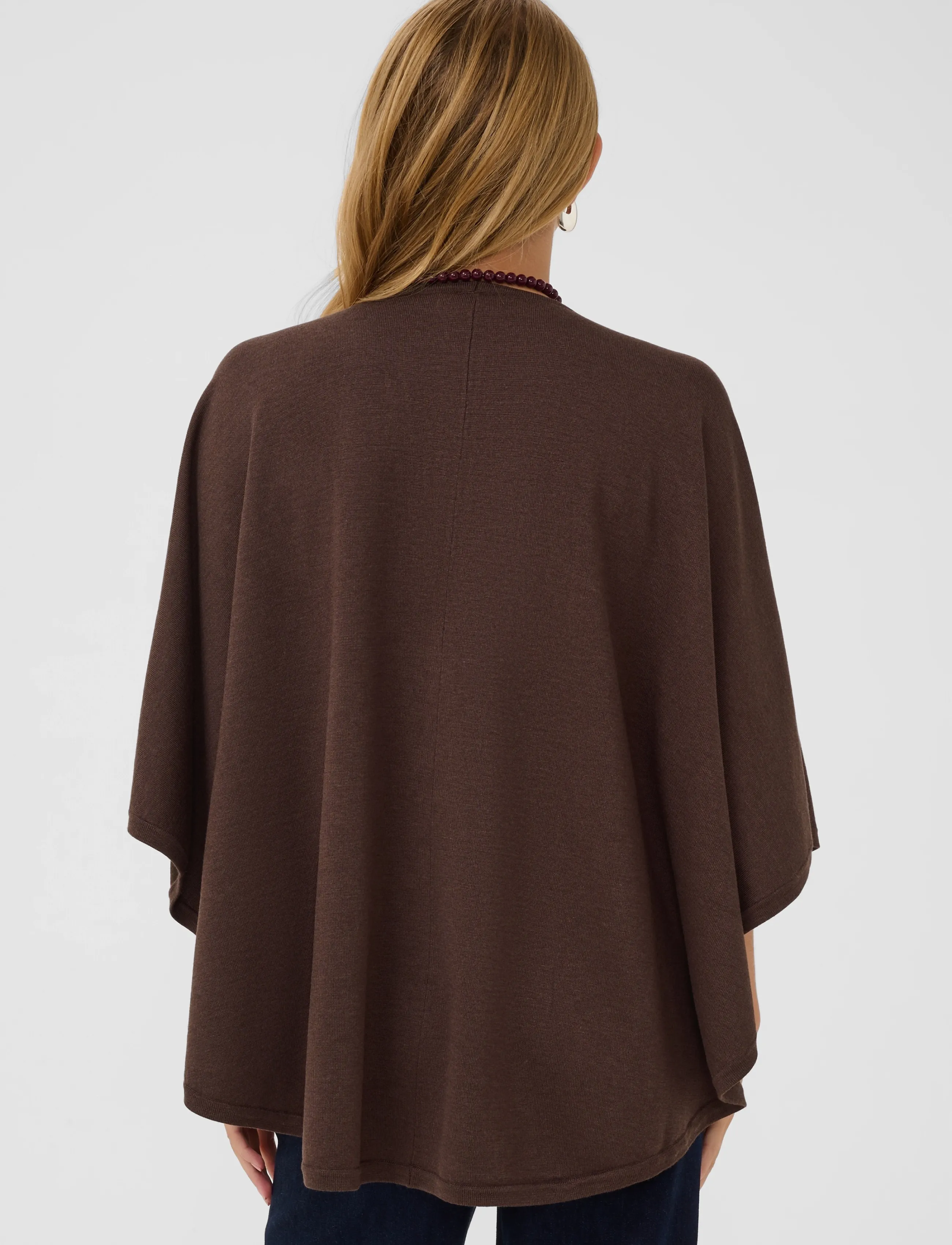 Saint Tropez - BilliSZ Poncho - ponchos & capes - bracken melange - 2