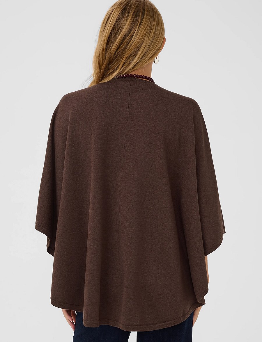Saint Tropez - BilliSZ Poncho - ponchos & capes - bracken melange - 2