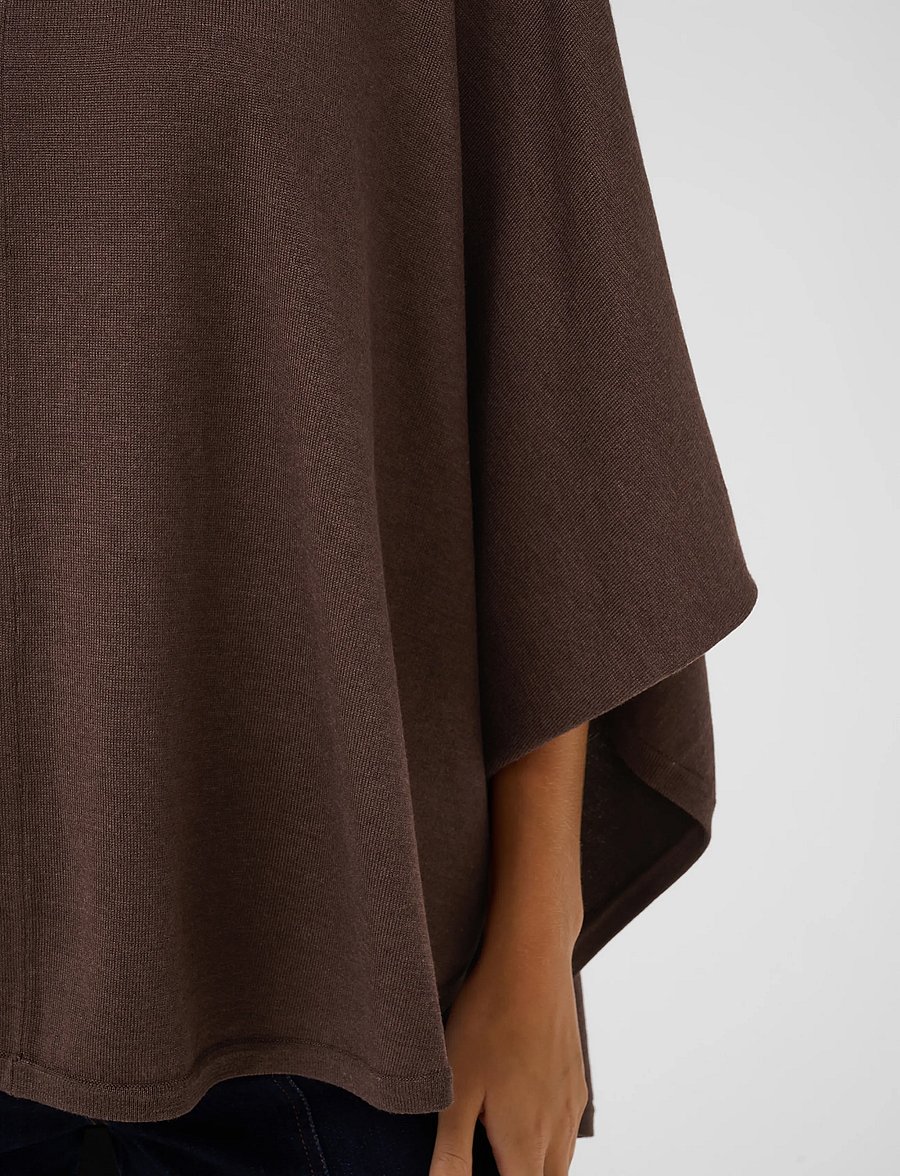 Saint Tropez - BilliSZ Poncho - ponchos & capes - bracken melange - 4