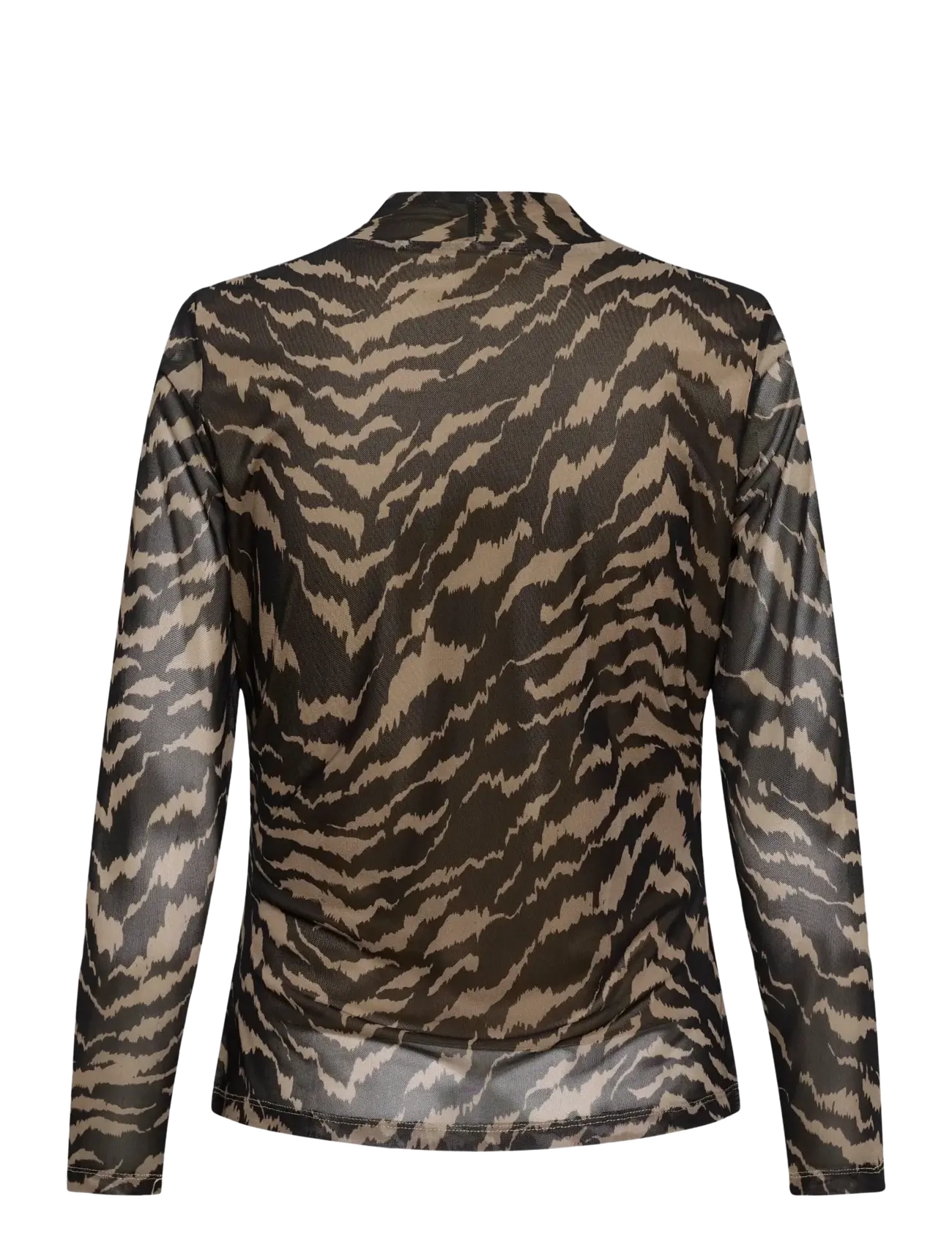 Saint Tropez - MiggaSZ Wrap Blouse - bluzki z długimi rękawami - black shifted strokes - 2