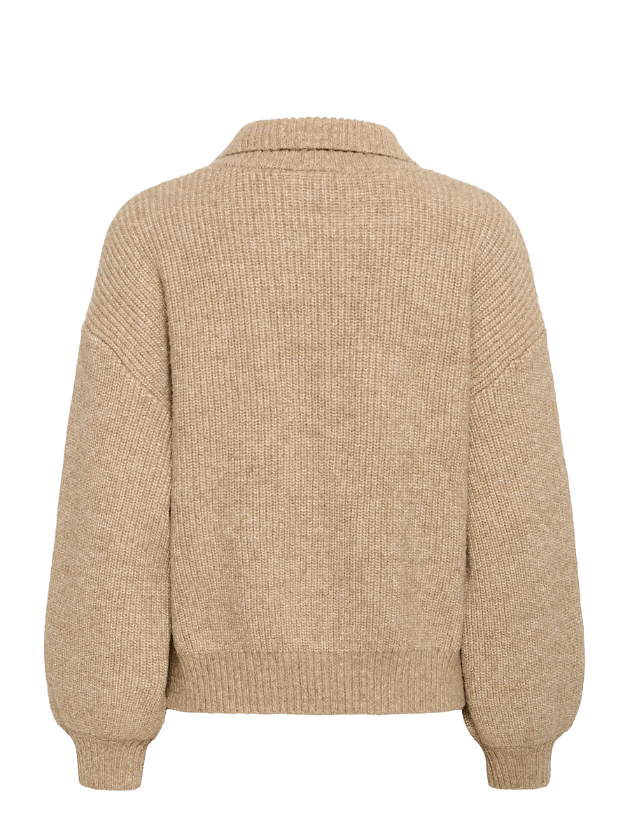 Saint Tropez - OttolineSZ Polo Pullover - pullover - tannin melange - 2