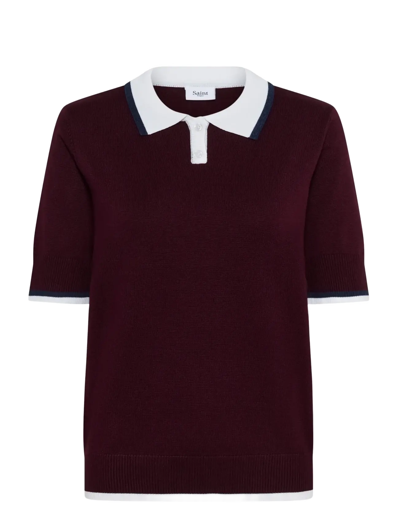 Saint Tropez MeaveSZ Pullover - Transitional Layering - WINETASTING / burgundy
