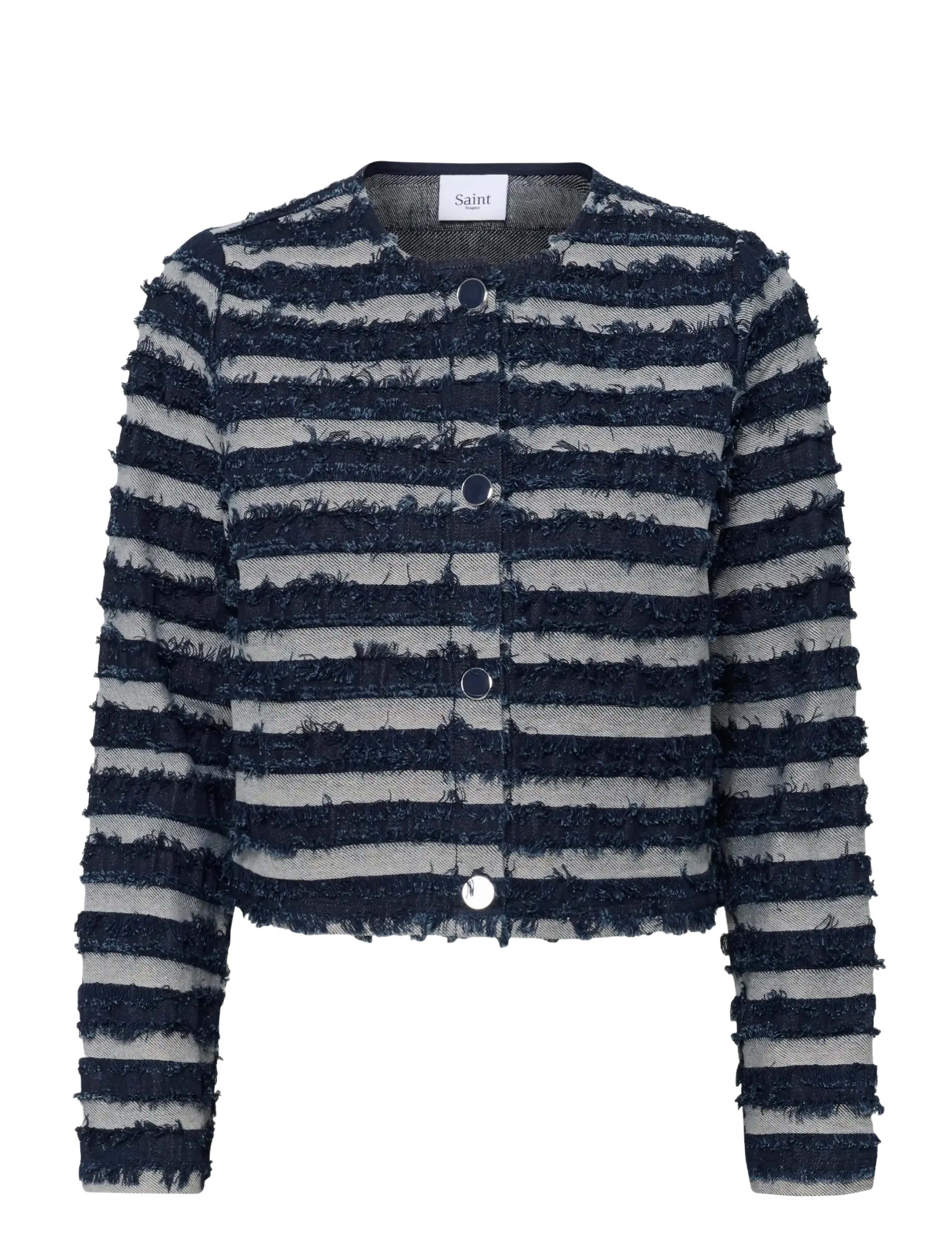 SAINT TROPEZ Maceysz Jacke Navy - M - Damen