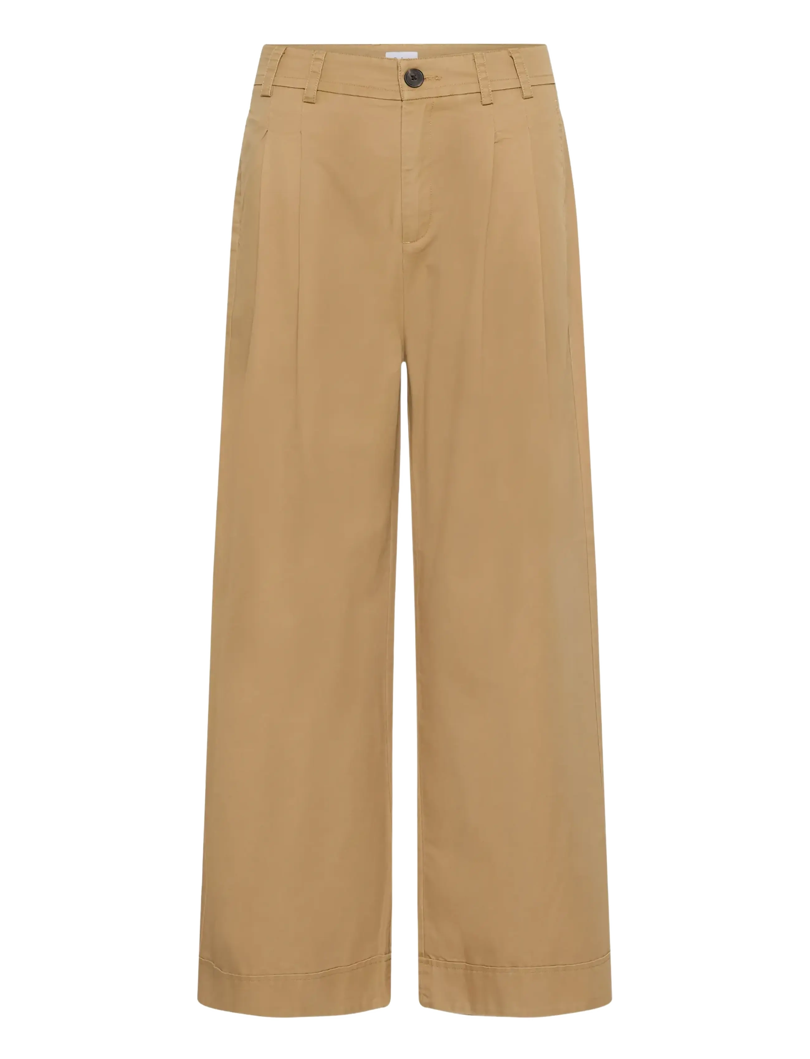 Saint Tropez ParkerSZ Pants - Tøj - TIGER'S EYE / beige