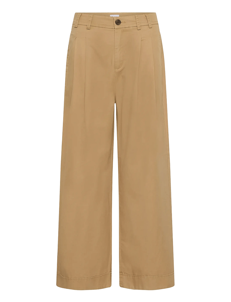 Saint Tropez - ParkerSZ Pants - hosen mit weitem bein - tiger's eye - 1