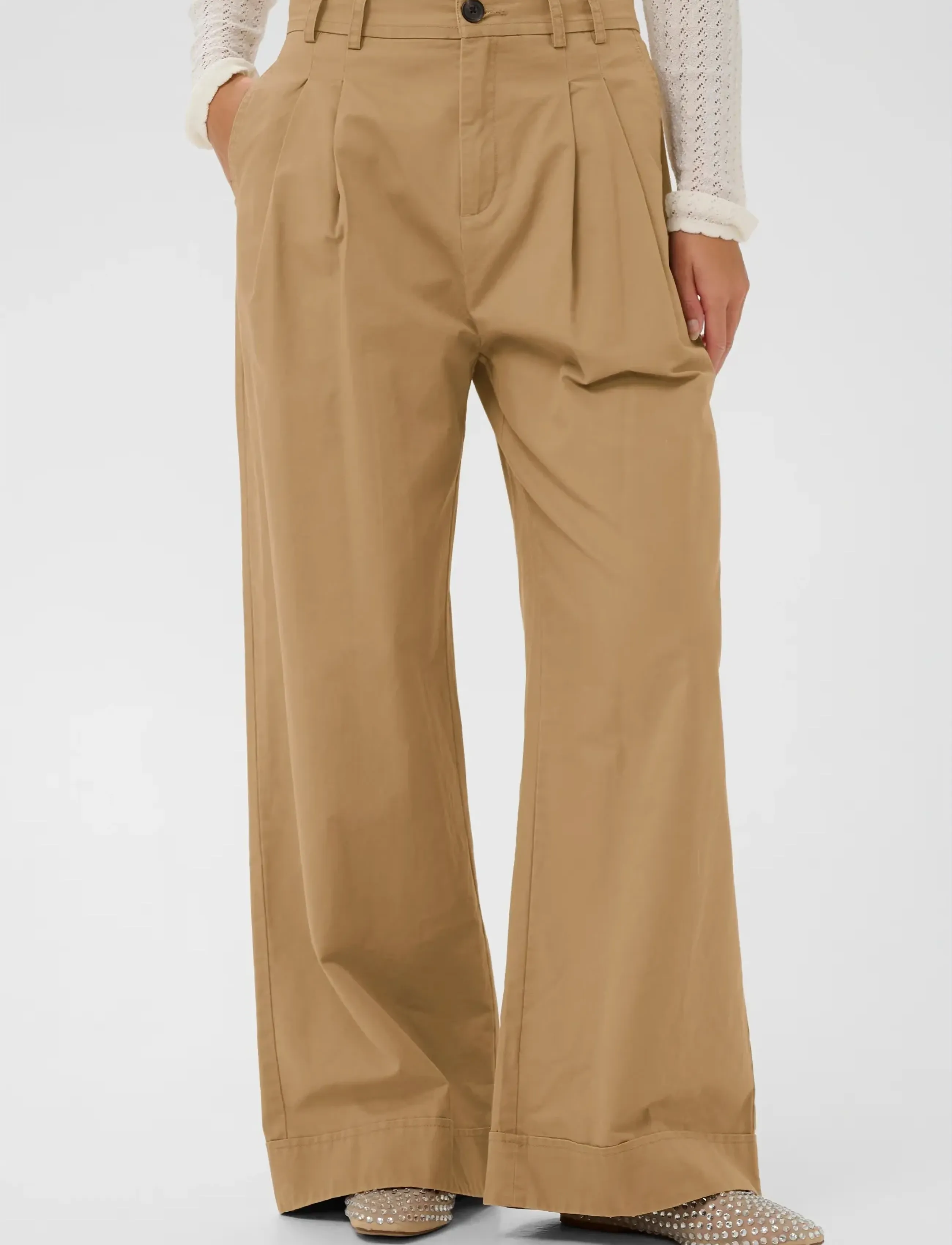 Saint Tropez ParkerSZ Pants - Transitional Layering - TIGER'S EYE / beige