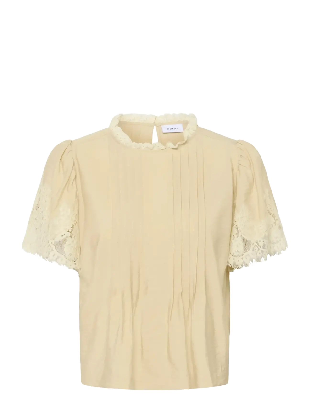 Saint Tropez PrudenceSZ Blouse - Saint Tropez - BROWN RICE / beige