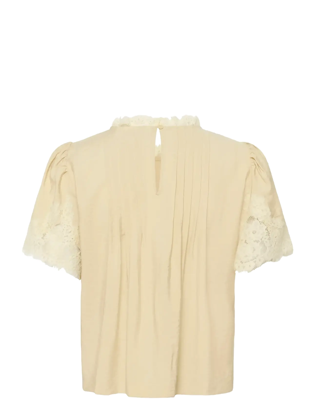 Saint Tropez - PrudenceSZ Blouse - short-sleeved blouses - brown rice - 2