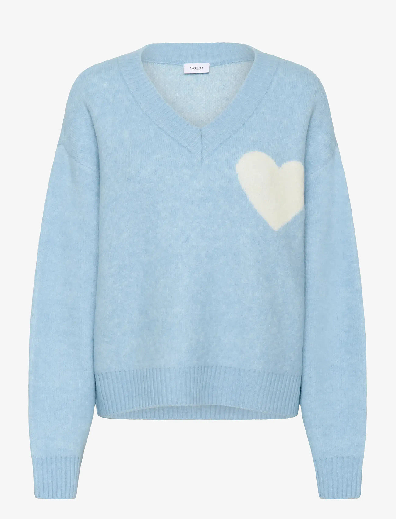 Saint Tropez - PariaSZ V-Neck Pullover - pullover - skyway - 1