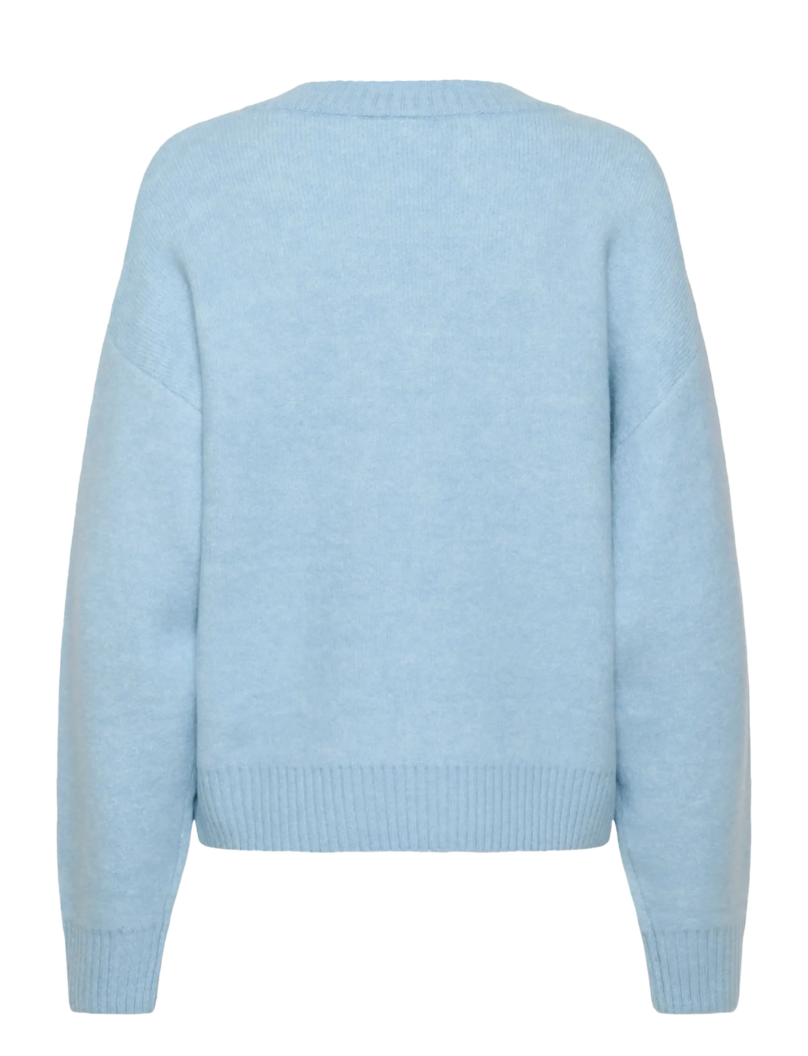 Saint Tropez - PariaSZ V-Neck Pullover - pullover - skyway - 2