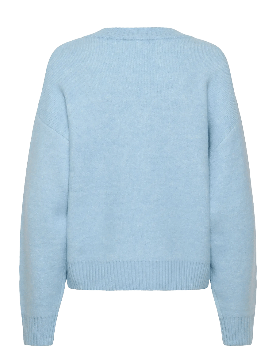 Saint Tropez - PariaSZ V-Neck Pullover - striktrøjer - skyway - 2